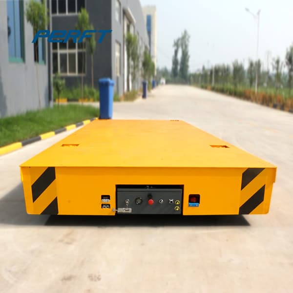 industrial motorized rail cart with iso certificated 200 tons